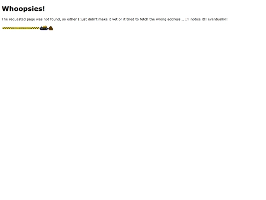 not_found screenshot