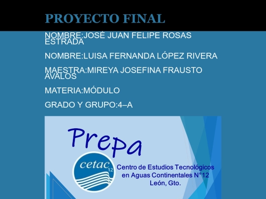 ProyectoFinal /Portada screenshot