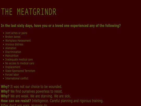 index screenshot