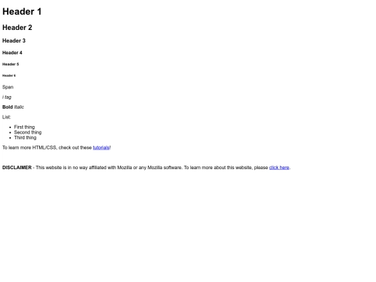 test screenshot