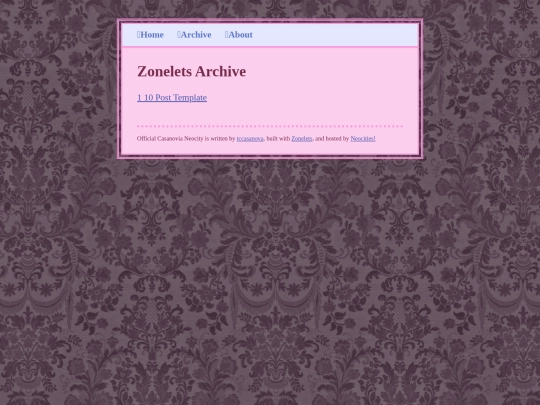 archive screenshot
