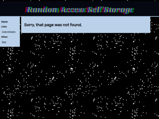 not_found screenshot