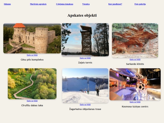 ekskursija/apskatesobjekti screenshot