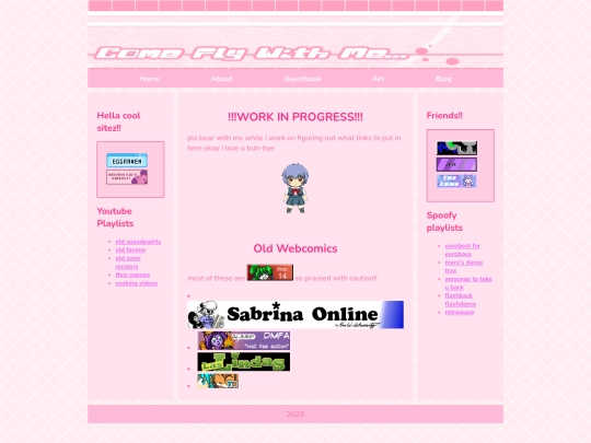 links screenshot