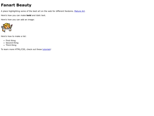index screenshot