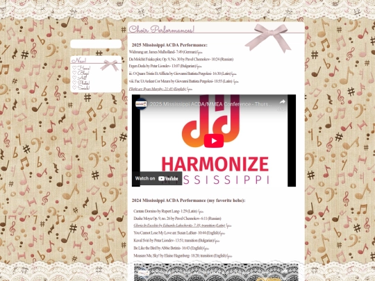 Music screenshot
