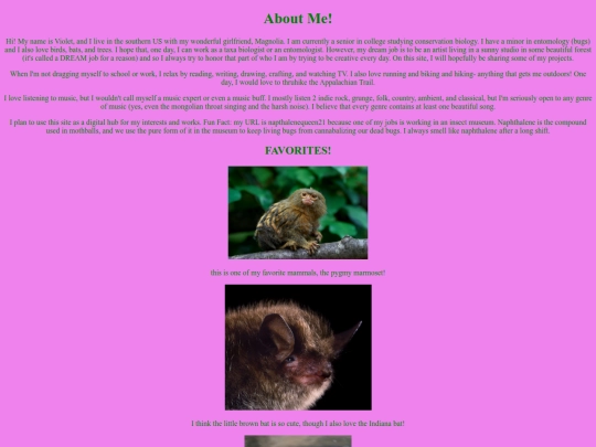 Aboutme screenshot