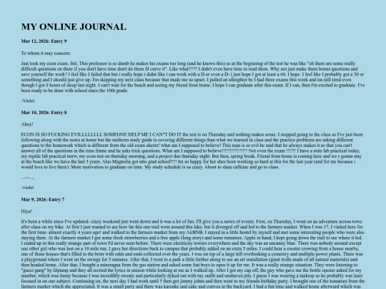 myjournal screenshot