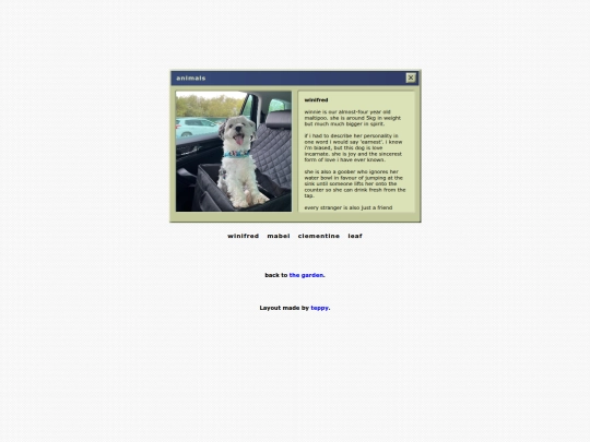 winifred screenshot