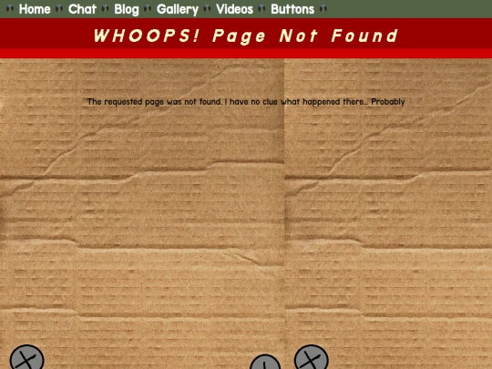 not_found screenshot