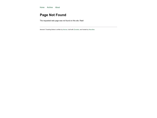 not_found screenshot