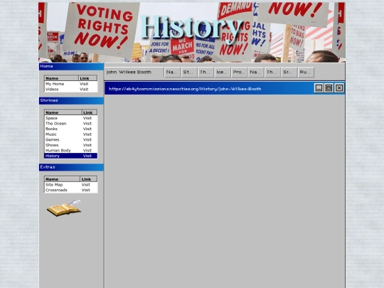 History screenshot