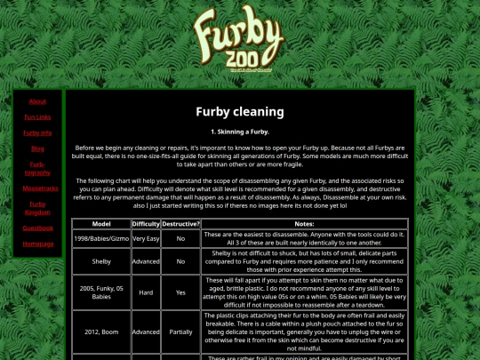 cleaning screenshot