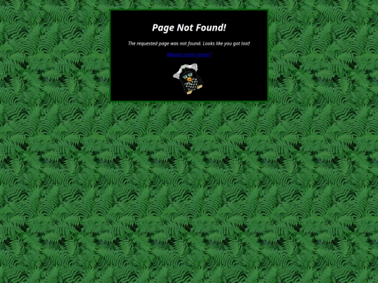 not_found screenshot