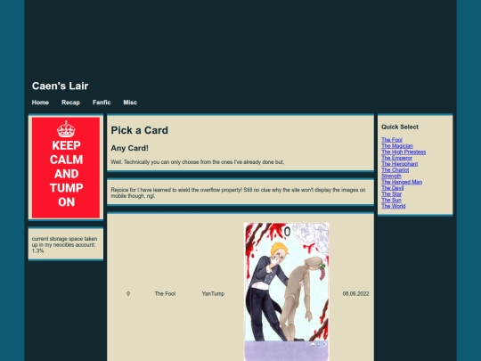 misc/tumprot screenshot