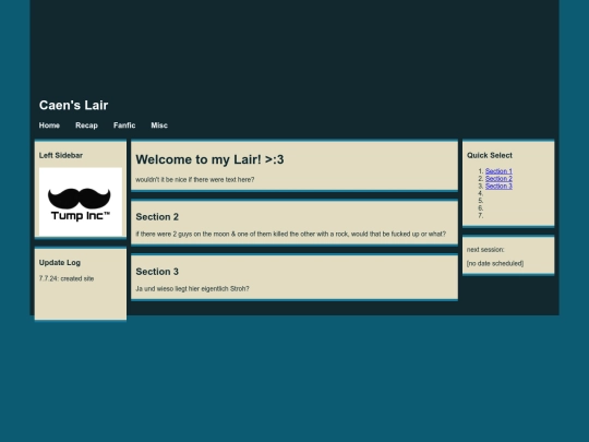 sample screenshot