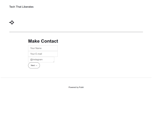 make-contact screenshot