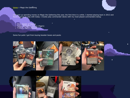 html/mtgpulls screenshot