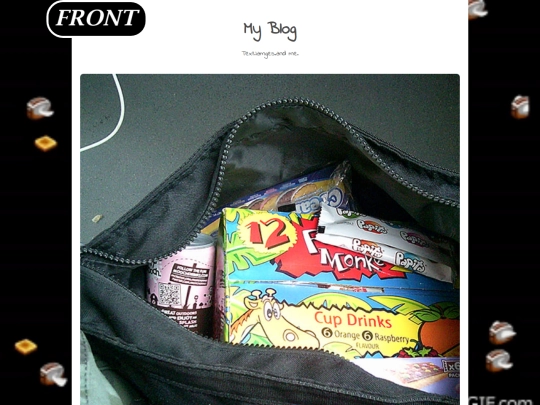 blog screenshot