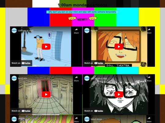 cartoons screenshot