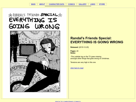lucid/christmas_comics/firelog/randalsfriendsspecial screenshot