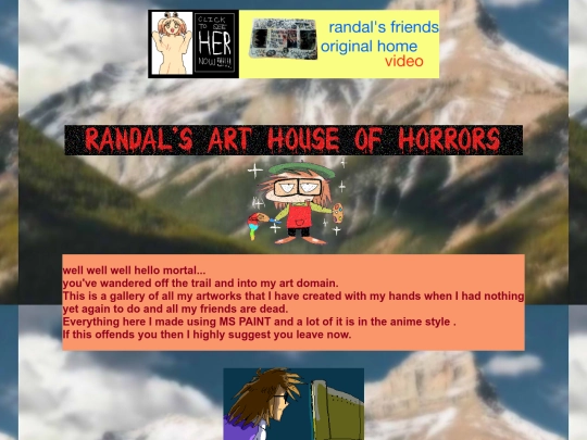 profile/randal/artdomain/randalsarthouseofhorrors screenshot