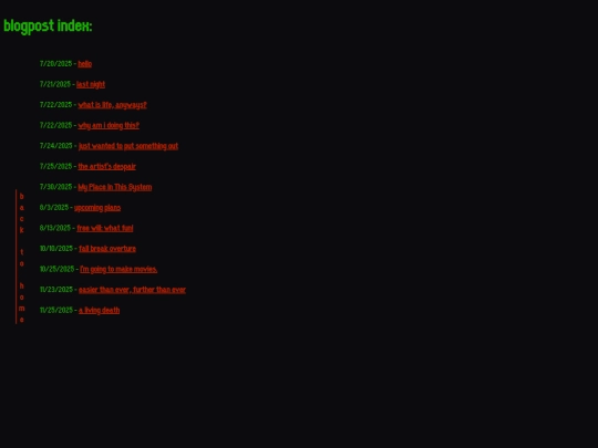 posts/postindex screenshot