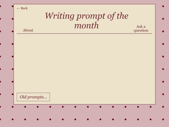 writing-prompts screenshot