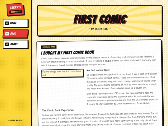 post-i-bought-my-first-comic-book screenshot