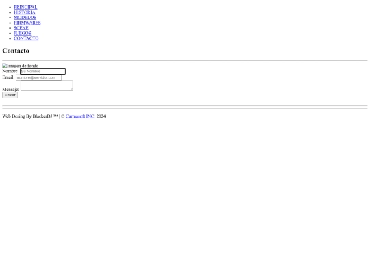 pspplanet/contacto screenshot