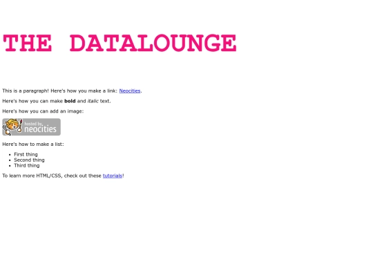 index screenshot