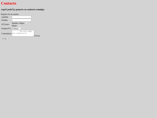 CSS/Formulario screenshot