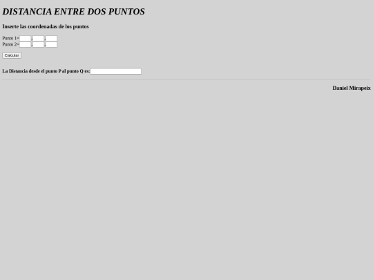 JavaScript/Distancia/distancia_dos_puntos screenshot