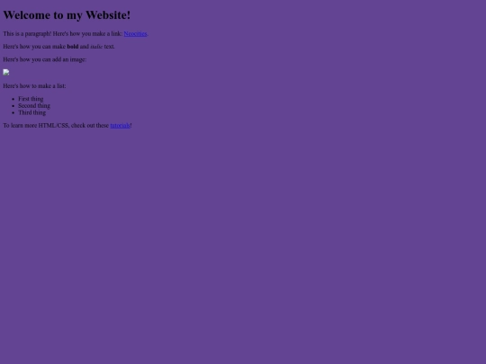 writing screenshot