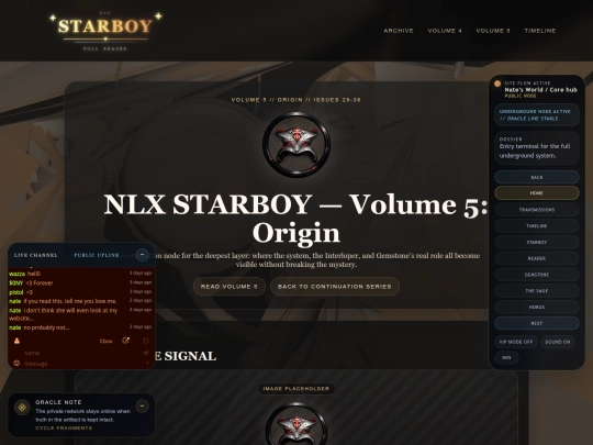 Volume-five-origin screenshot