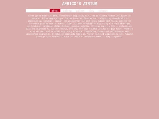 writing screenshot