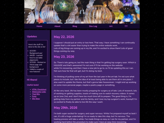 planetblog screenshot