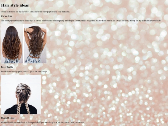 Hair screenshot