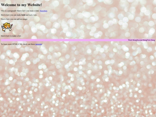 Performance screenshot