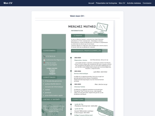 stage/cv screenshot