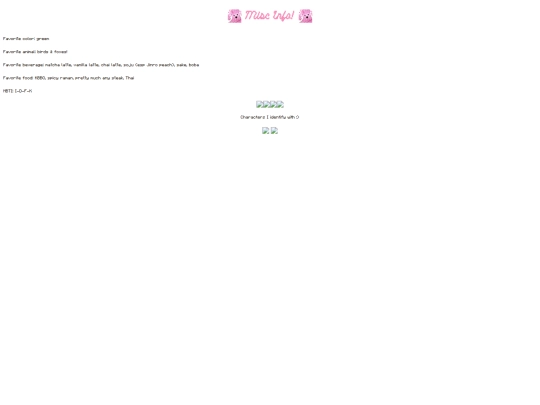 diary/about/misc screenshot