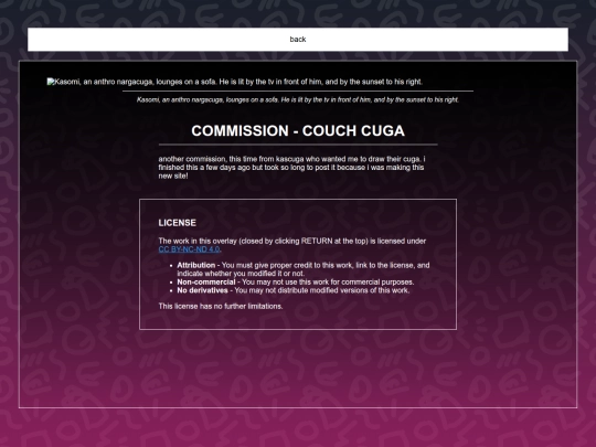 gallery/COMMISSION - COUCH CUGA screenshot