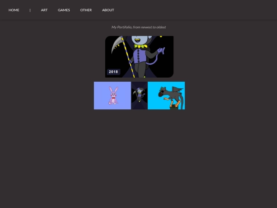 portfolio/art/2018 screenshot