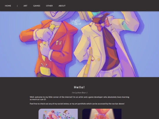 portfolio/main screenshot