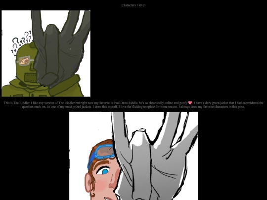 Things I love screenshot