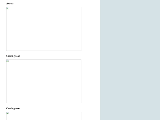 Posts/Movies/Avatar screenshot