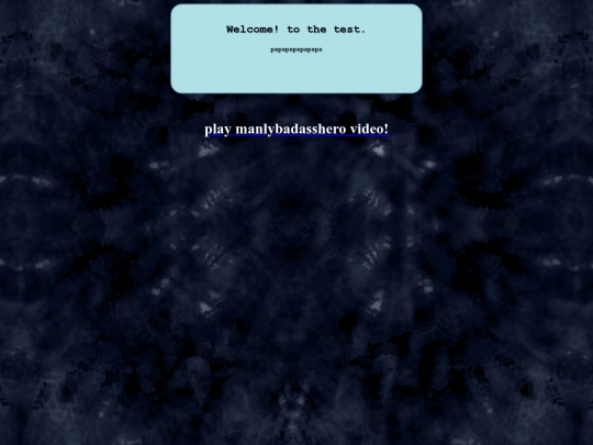 test screenshot