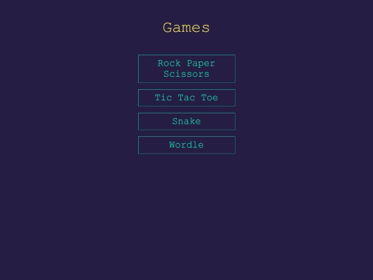 games screenshot