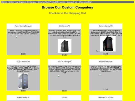 capstoneprebuilt screenshot