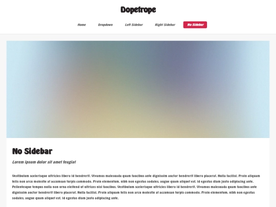 no-sidebar screenshot